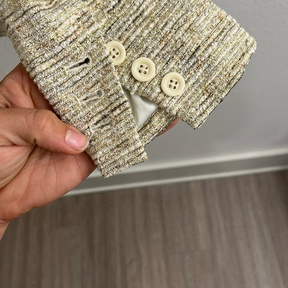 Alice + Olivia Cream Blazer - Picture 5 of 11